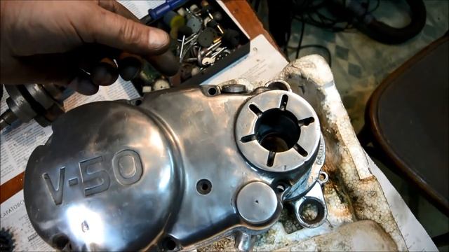 В 50 Перенос корзины сцепления на промвал Часть 4 смотреть онлайн
