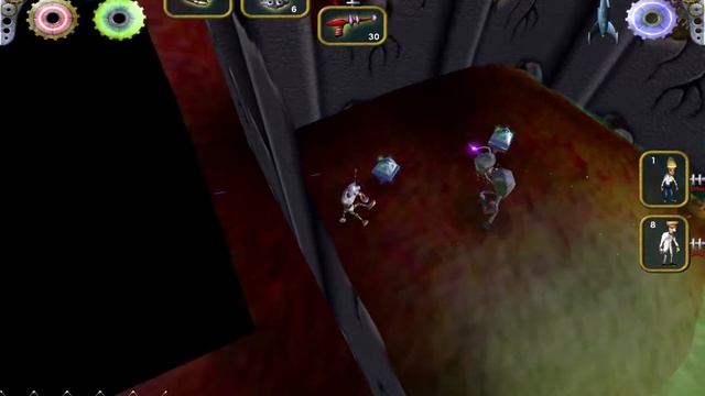 Otto Matic Level Four - Planet Knarr: Yoth City Ruins смотреть онлайн