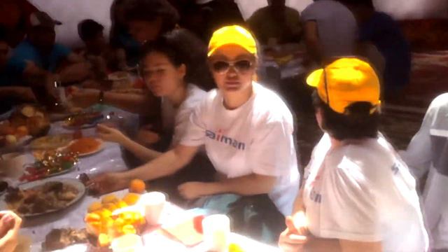 Открытие мавзолея. Музей Лепсинска. Волейбол. Корпорация Saiman.