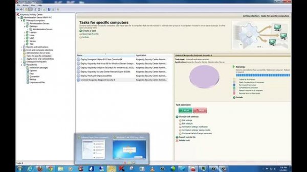 How to uninstall Kaspersky Endpoint Security 8 for Windows via Kaspersky Security Center 9