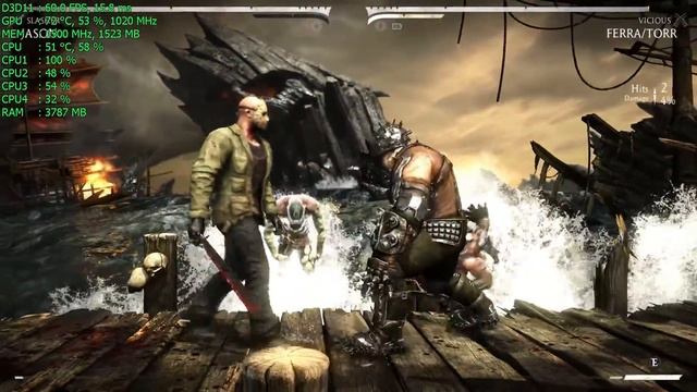 FPS CHECK - Mortal Kombat X [MSI Radeon R9 280x & Intel i5-3470] 1080p60 смотреть онлайн