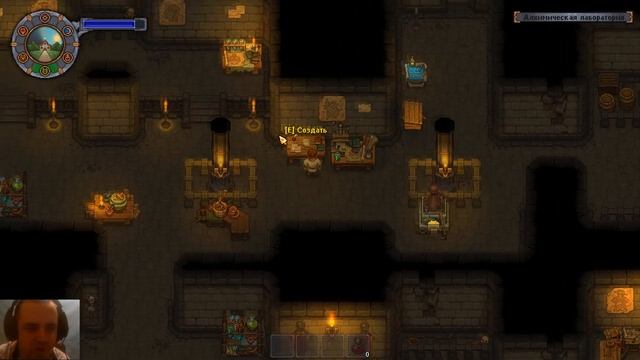 Graveyard Keeper прохождение 8. Торговая компания и спуск в подземелье.