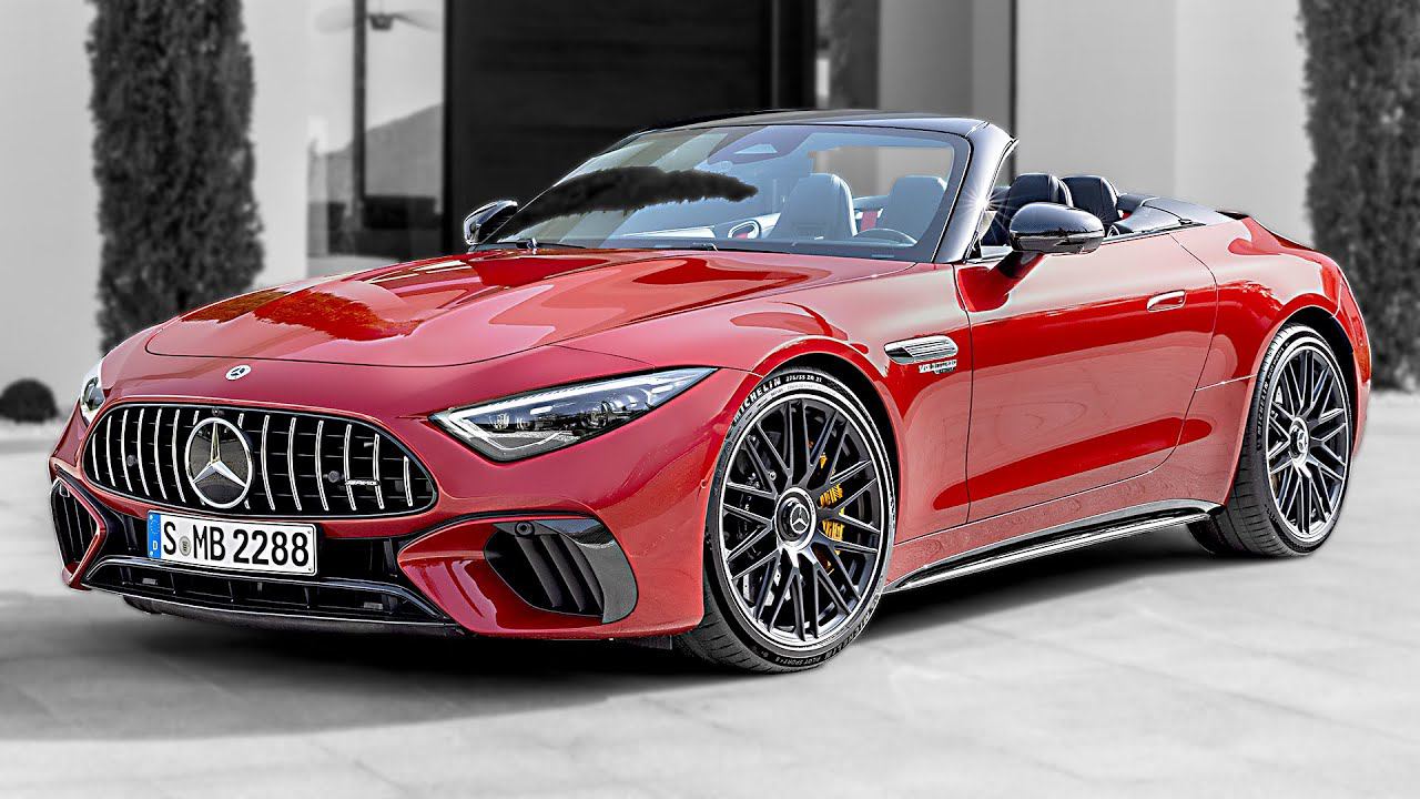 The New 2022 Mercedes AMG SL 63 4MATIC+! смотреть онлайн