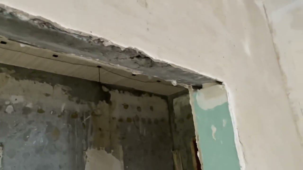 Дневник ремонта . Выравниваем стены # 15 смотреть онлайн
