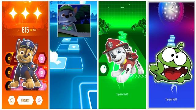 Paw Patrol Chase 🆚 Paw Patrol Rubble 🆚 Paw Patrol Marshall 🆚 Om Nom🆚 WHO WILL WIN? смотреть онлайн