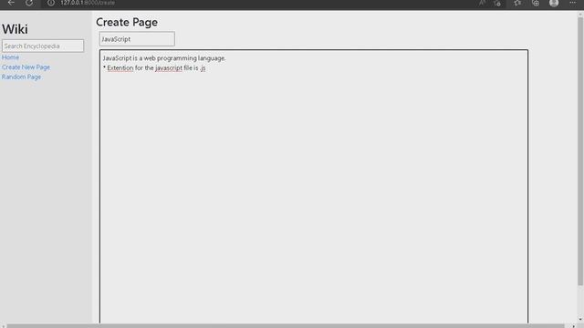CS50 Web Programming with Python Project 1 ( Wiki ) смотреть онлайн