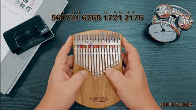 INTERSTELLAR THEME SONG - Kalimba Cover with Tabs смотреть онлайн