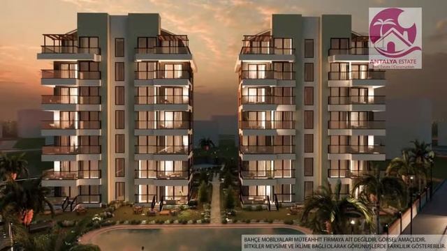 Квартиры в микрорайоне Эрменек, Анталия смотреть онлайн