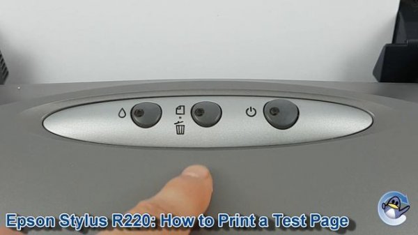 Epson Stylus Photo R220: How to Print a Nozzle Check Test Page