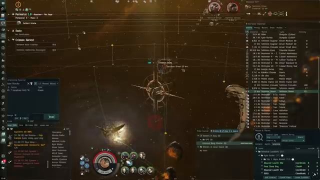 EVE Online - Alpha Praxis Crimson Harvest fit (1.3k DPS) смотреть онлайн