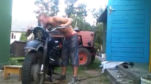 Первый пуск. МТ-9 после девяти лет утопания. смотреть онлайн