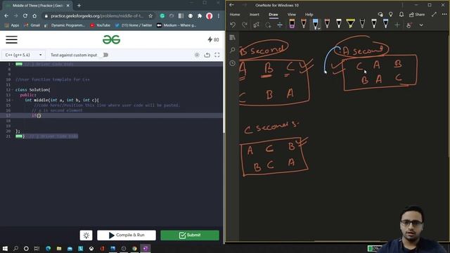Find the middle of three numbers смотреть онлайн