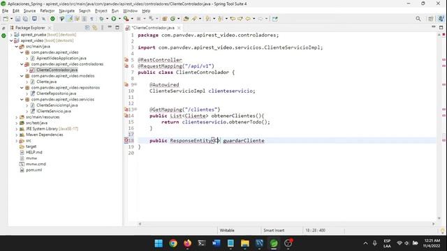 Como crear una API REST con Spring Boot y MySQL - 2022 смотреть онлайн