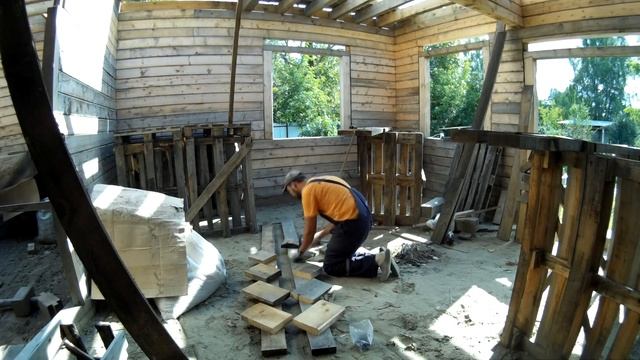 Черновая лестница на 2 этаж смотреть онлайн