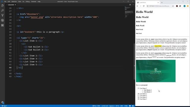 HTML Crash Course In 30 Minutes смотреть онлайн