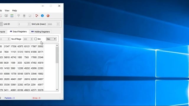 pyModSlave TCP смотреть онлайн