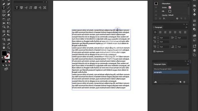Adobe Illustrator CC - Պարագրաֆների Ոճեր (Paragraph Style) in Armenian смотреть онлайн