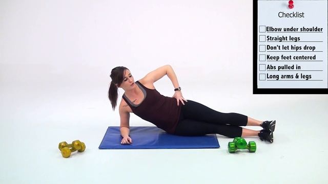 How to perform a Side Plank with Side Crunch смотреть онлайн