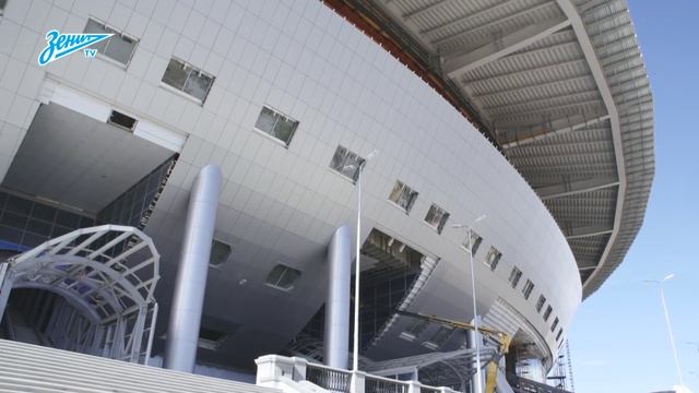 Эксклюзив «Зенит-ТВ»: экскурсия по строящемуся стадиону / Zenit's new stadium under construction смотреть онлайн