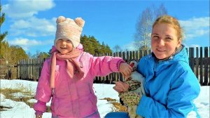 Начало сезона. Весна в деревне.