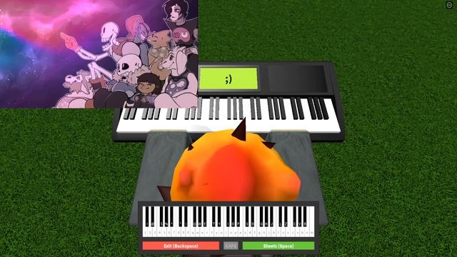 Undertale - Hopes and Dreams/SAVE The World | [Roblox Piano] смотреть онлайн
