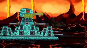 Алмазный КВ-44 VS Адский КВ-6 Gerand - "Гладиаторские бои" - Мультики про танки