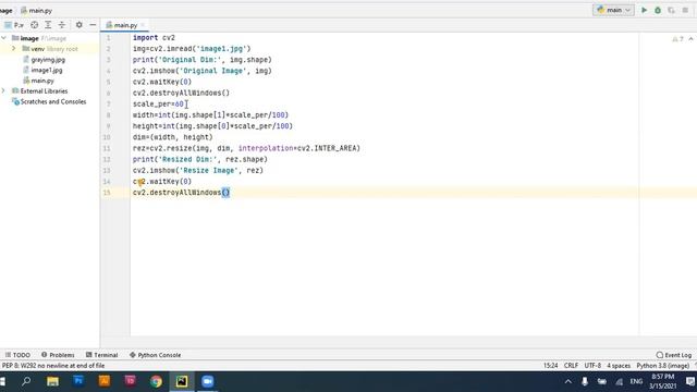 Image Processing with OpenCV and Python: Part-4 смотреть онлайн