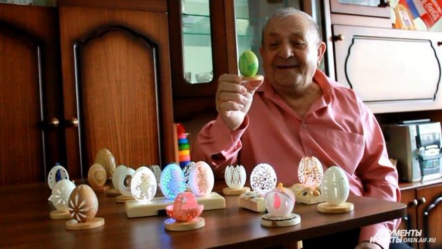 Яичный скульптор. Пенсионер из Оренбурга превращает скорлупу в шедевры смотреть онлайн