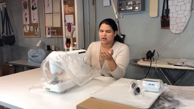 Juki T2010Q unboxing For sewing garment Quilting смотреть онлайн