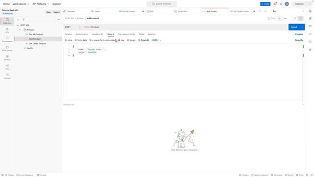 Rest API : 10.Insert Data MongoDB смотреть онлайн