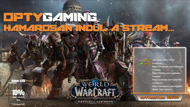 WoW: BFA | ilvl:339 | #PC !GIVEAWAY !PRIME | SUB GOAL: 50 смотреть онлайн