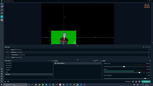 How to use Streamlabs OBS and Animaze by Facerig