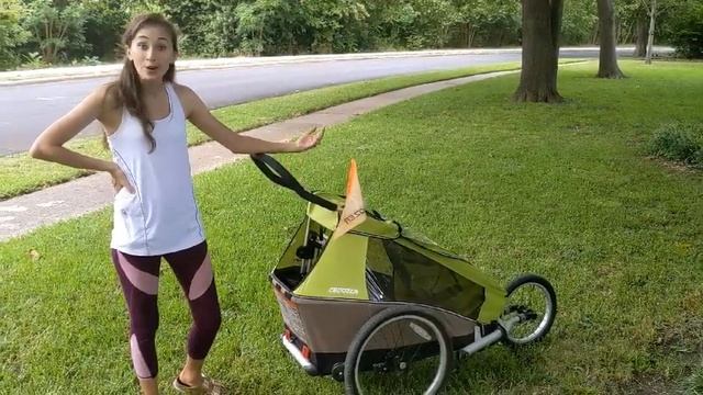 3-1 Croozer Review | BEST Jogger, Bike Trailer, & Stroller | Mama Says смотреть онлайн