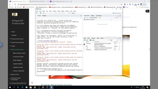 Installation of RStudio for launching in Anaconda Navigator смотреть онлайн