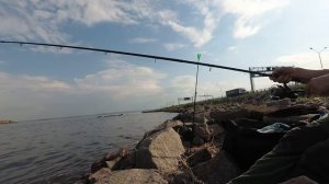 Фидер , Финский залив - южная часть дамбы