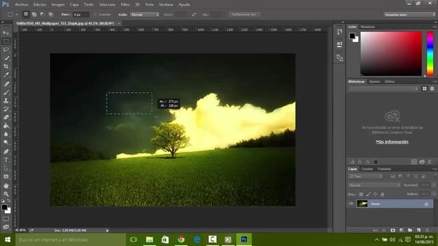 tutorial Crear capas y duplicar capas en photoshop CC 2015 смотреть онлайн