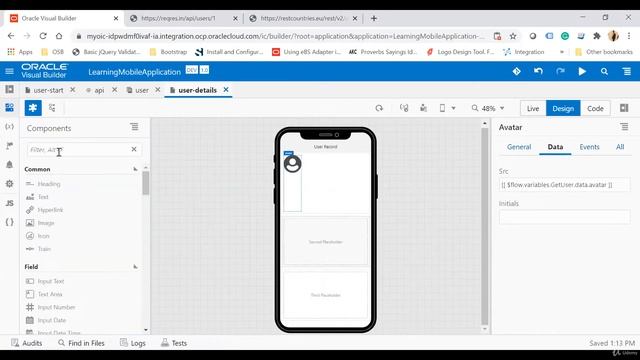 Sec 8 33 Oracle Visual Builder Cloud Service VBCS смотреть онлайн