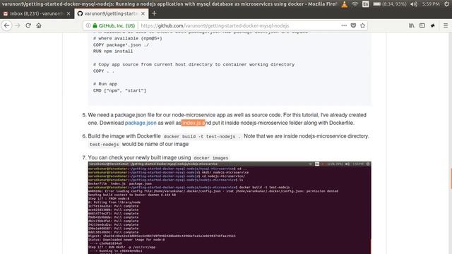 getting-started-docker-mysql-nodejs смотреть онлайн