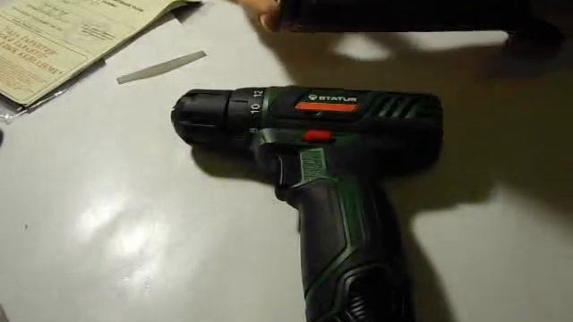 Обзор шуруповёрта status CT12Li \cordless drill status CT12Li смотреть онлайн