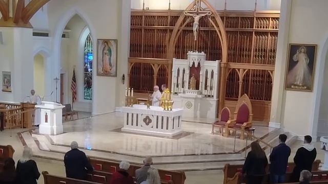 Feast of Saint Joseph, Saturday, March 19th, 2022, 12:00 Mass смотреть онлайн