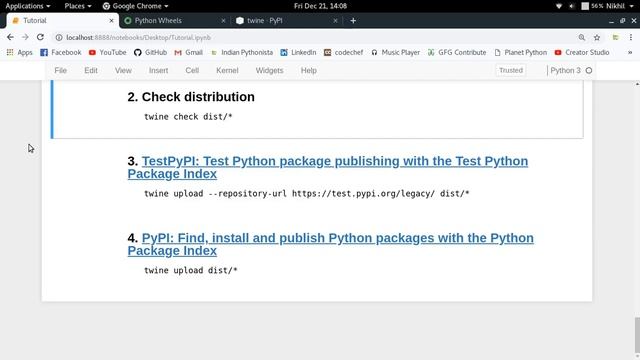 Python Package Publishing (Part-3) | Publishing to PyPI смотреть онлайн