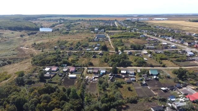 село Оленевка Пензенский район Пензенская область\ обзорная аэросъемка смотреть онлайн