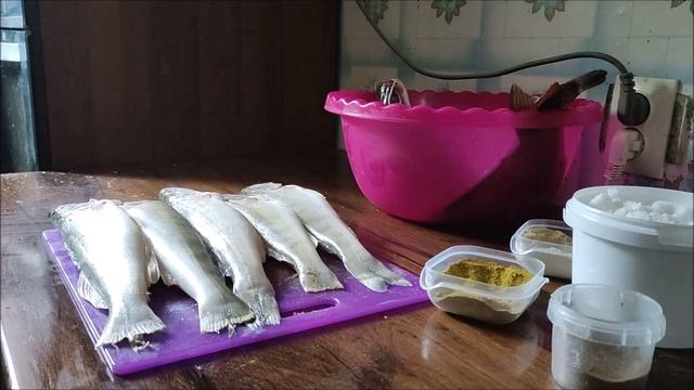 Копчение Ахтубинской рыбы. Готовим просто.