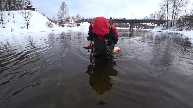 Коп 2022 в реке с новым металлоискателем XP DEUS 2. Кладоискатель Руся смотреть онлайн