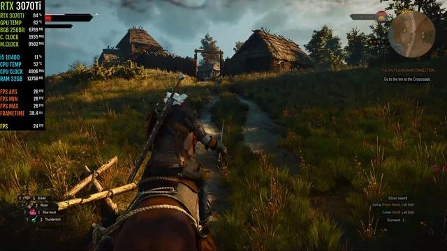 The Witcher 3 Next Gen Update - RTX 3070 Ti - Ultra Settings - 1440p смотреть онлайн