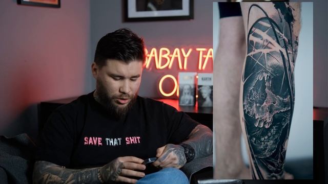 0% Тату-Баттл - ЧБ-Реализм