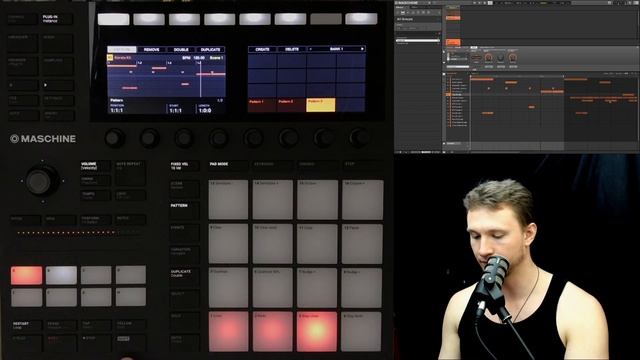 2/4: Как сделать бит на Maschine MK3: Браузер и секреты. смотреть онлайн