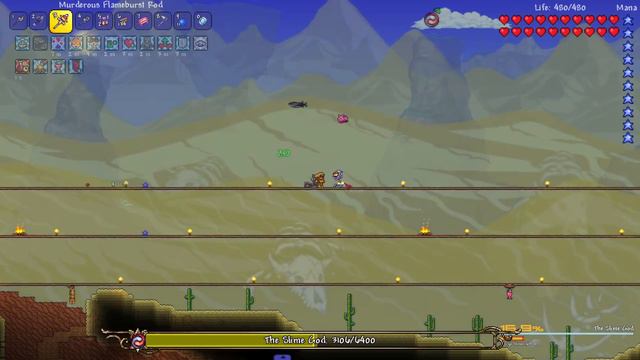 can Calamity Summoner take on the GOD of SLIMES?!? смотреть онлайн