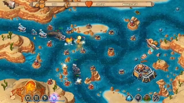 Iron Sea Frontier Defenders - Hard The West Coast - Level 12 смотреть онлайн