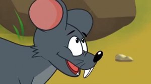 Лев и мышь-Мышь деревенская и мышь городская - Сказка Сборник | Сказки для детей | Мультик